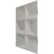 Ekena Millwork 19 5/8in. W x 19 5/8in. H Stratford EnduraWall Decorative 3D Wall Panel Covers 2.67 Sq. Ft. WP20X20STCST - alternate 6